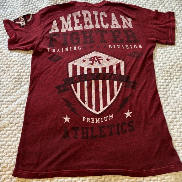 American Fighter T-Shirt Size Large - Picture 2 of 7